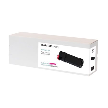 Cartouche de toner compatible (Alternative à Xerox 106R0159) magenta