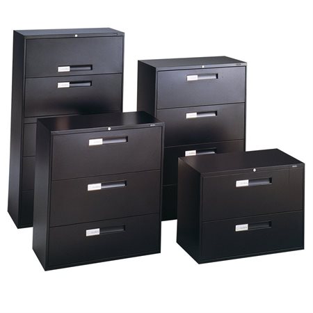 Classeurs latéraux Fileworks® 9300 5 tiroirs noir
