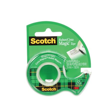 Ruban adhésif Scotch® Magic™ chaque 19 mm x 7,62 m