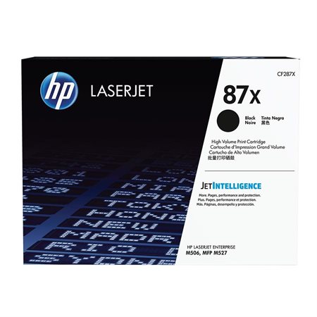 Cartouche de toner à haut rendement HP 87X