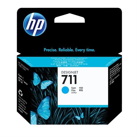 Cartouche jet d’encre HP 711 29 ml cyan