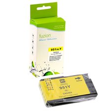 Cartouche jet d'encre à haut rendement compatible (Alternative à HP 951XL) jaune