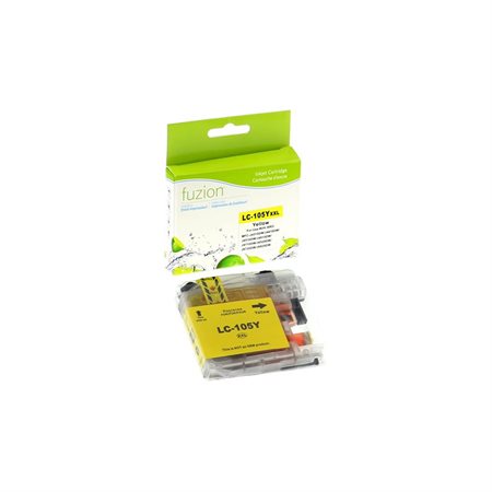 Cartouche jet d'encre compatible Brother LC105 jaune