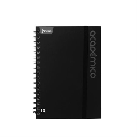 Cahier de notes Academico 11 x 8-1 / 2" noir