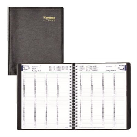Agenda quotidien pour 4 personnes (2026)