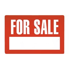 Enseigne FOR SALE + info