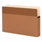 Pochettes de classement Easy Grip® Expansion de 1-3 / 4", fibres rouges. Boîte de 25. format légal