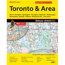 Cartes routières Toronto et environs