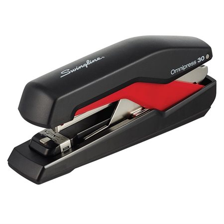 Agrafeuse Swingline® Omnipress™ S030 rouge et noir