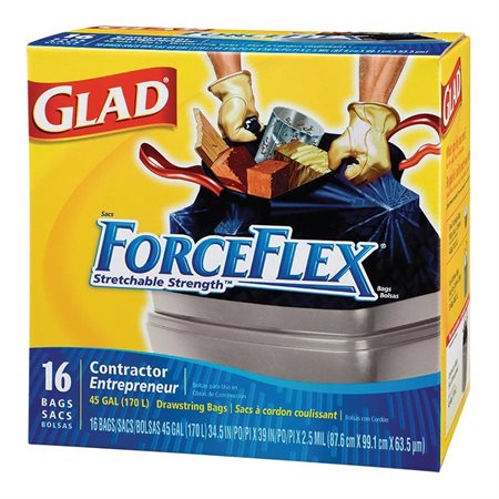 Sac à ordures Forceflex® pour entrepreneur
