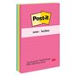 Feuillets Post-it® - collection Peptitude Lignés 4 x 6 po (pqt 3)