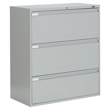 Classeurs latéraux Fileworks® 9300 Plus 3 tiroirs gris