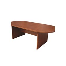 Table de conférence ovale 95 x 43" cerisier