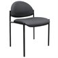 Chaises empilables à dossier bas Sans bras tissu