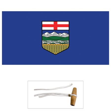 Drapeaux des provinces et territoires canadiens Alberta