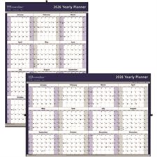 Calendrier mural annuel (2025)
