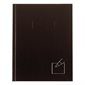 Livre de notes A9 Uni noir