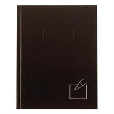 Livre de notes A9 Uni noir