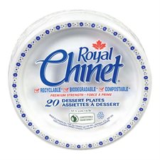 Assiettes Royal Chinet® 6-3 / 4 po. (pkg 20)