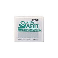 Serviettes White Swan® paquet de 200