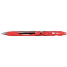 Stylos à bille rétractables OLA rouge