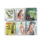 Présentoir mural pour brochures Clear2c™ 28-3 / 4 x 3 x 28-1 / 2 po H
