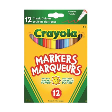 Marqueurs couleurs classiques