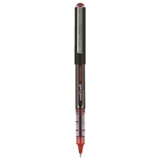 Stylo à bille roulante Vision™ Pointe Micro. À l'unité rouge