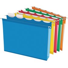 Dossiers suspendus renforcés Ready-Tab™ Lettre couleurs variées
