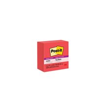 Feuillets super collants Post-it® rouge bonbon