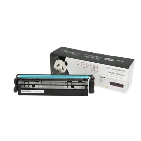 Cartouche de toner à haut rendement compatible (Alternative à HP 202X) jaune