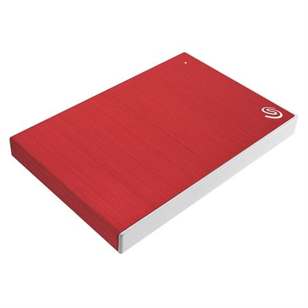 Disque dur portatif Backup Plus Slim 4 To rouge