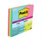 Paquet de notes Post-it® Super Sticky variées Éclat de lumière