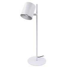 Lampe de bureau à DEL à tête rotative à 340 ° blanc