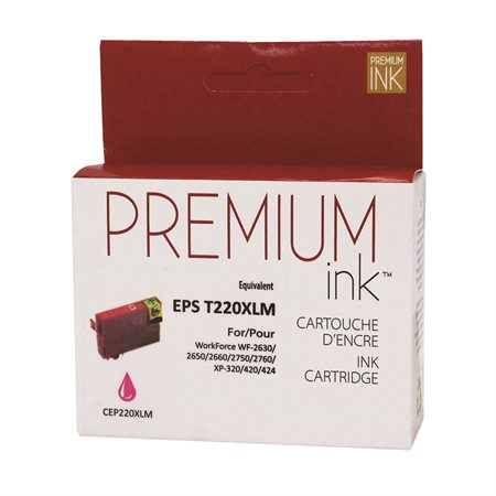 Cartouche jet d’encre compatible (Alternative à Epson T220XL) magenta