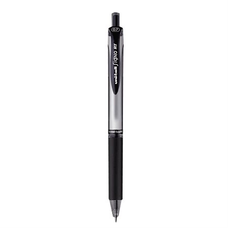 Stylo à bille roulante rétractable Gel RT noir