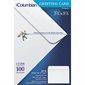 Enveloppe blanche pour invitation 5-3 / 4 x 8-3 / 4”