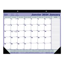 Calendrier sous-main mensuel (2023) 21-1 / 4 x 16 po bilingue