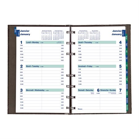 Agenda hebdomadaire CoilPro™ (2018)