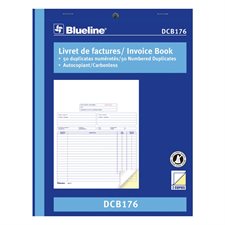 Livret de factures 8-1 / 2 x 11 po. duplicata (bilingue)