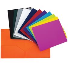 Couverture de présentation couleurs variées