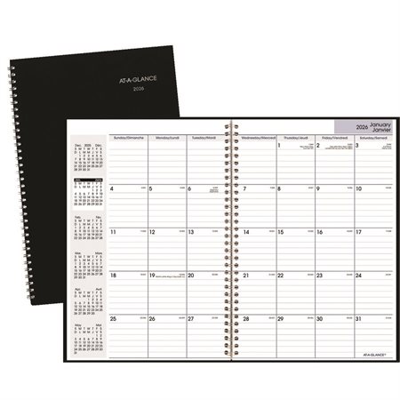 Agenda mensuel Première® (2026)