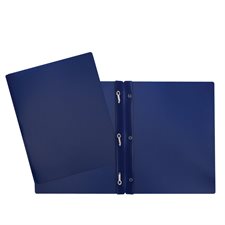 Couverture de présentation bleu