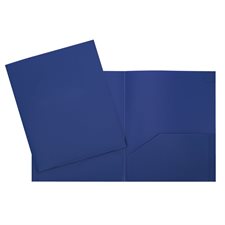 Couverture de présentation bleu