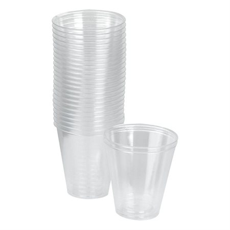 Verres jetables Polar™ Surface lisse et claire. Paquet de 25. 12 oz