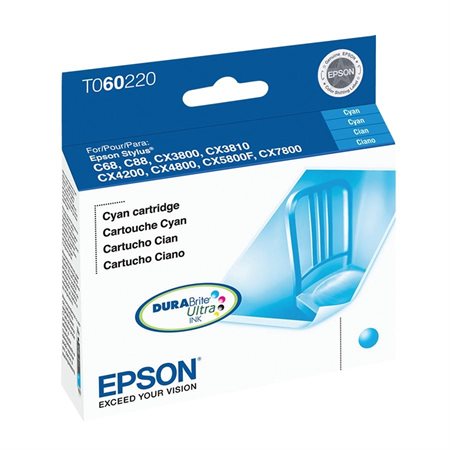 Cartouche jet d'encre T060 cyan