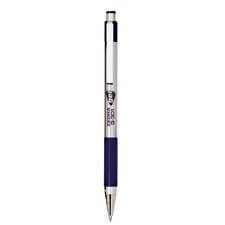 Stylo à bille roulante rétractable "G-301" bleu