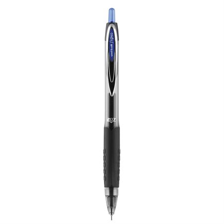 Stylo à bille roulante rétractable Super Ink Pointe aiguille 0,7 mm bleu