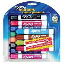 Marqueur pour tableau blanc Expo® Paquet de 12 variés