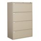 Classeurs latéraux Fileworks® 9300 Plus 4 tiroirs beige
